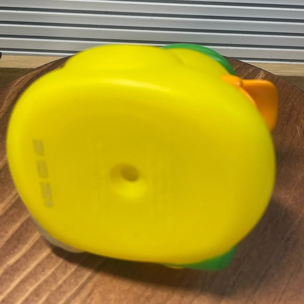 Golfer Rubber Duck Bath Toy | Yellow Duck w/ Green Golf Hat & Club